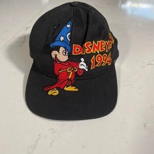 Vintage 1994 Disneyland Sorcerer Mickey Hat Snapback‎ Goofy's Hat Co. Deadstock